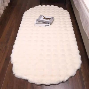 Anti Slip Bedside Rugs Soft Plush Floor Mat Ins Area Rug Bedroom - Picture 1 of 15