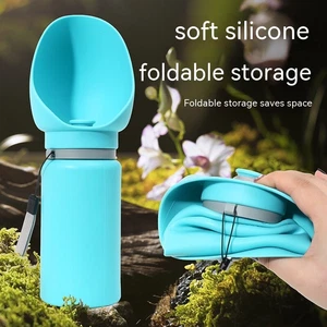 Folding Pet Outdoor Walking Mug Portable Travel Water Bottle Puppy Cats Dogs Dri - Bild 1 von 8