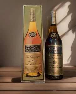 Coñac Croix Royal Fine Champagne 40% VOL. (1x0,7ltr.) EMBALAJE ORIGINAL - Imagen 1 de 3