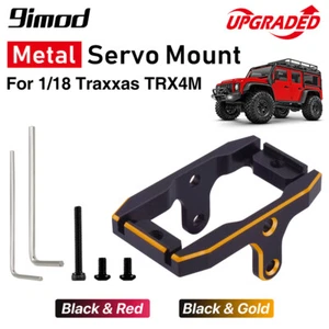 9imod Servo Soporte Servo CNC Aluminio para 1/18 TRX4M RC Crawler - Imagen 1 de 16