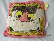 Where the Wild Things Are 14" Square Pillow Pink Sendak Moishe Kelly Toy 2005
