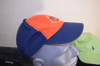 Cub Boy Scout TIGER Rank Official Uniform Blue Orange Hook Loop S/M Hat BSA - Image 1 of 4