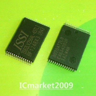 ICMARKET2009 2 PCS IS62LV256AL-45TLI TSOP-28 IS62LV256 32K x 8 Low Power CMOS static RAM IC