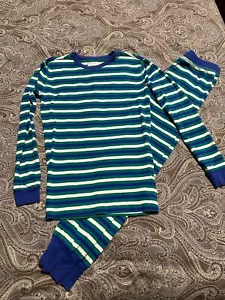 Crewcuts JCrew Boys Striped Pajama Size 14 EUC - Picture 1 of 6