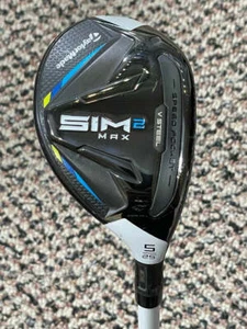TaylorMade Sim Max 2 25° 5 Hybrid Aldila NV 45g Ladies Flex Shaft Lamkin Grip - Picture 1 of 11