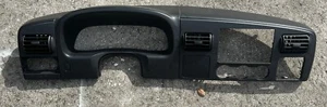 FORD F250 F350 SUPER DUTY DASH SPEEDOMETER INSTRUMENT CLUSTER BEZEL BLACK 05-07 - Picture 1 of 2