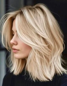 Short Bob Ombre Blonde Human Hair Lace Front Wigs Straight Hair 13x4 Pre Plucked - Picture 1 of 7