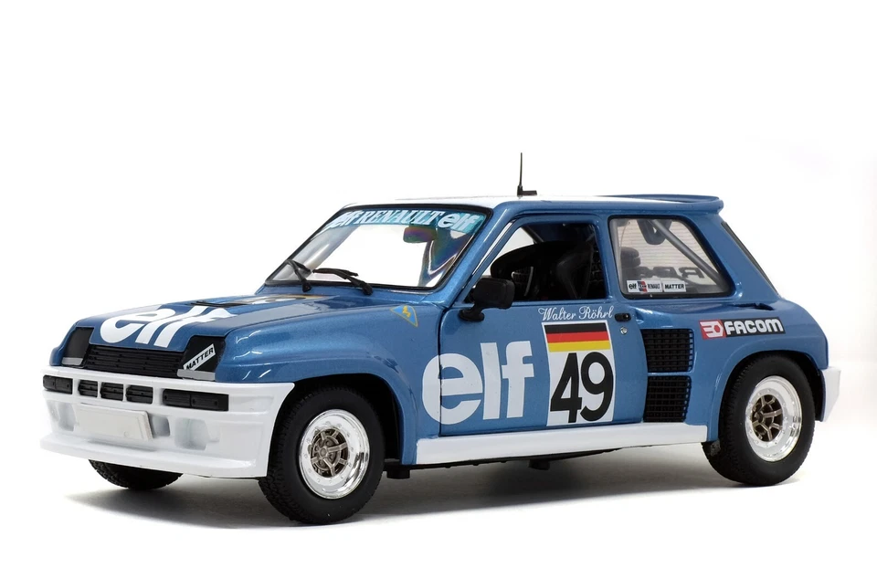 1/18 RENAULT 5 TURBO #49 EUROPEAN CUP 1981 ROHRL SOLIDO S1801307 RARE - Immagine 1 di 1