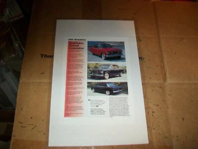1959 Studebaker Corporation Lark Magazine Ad Sealed In Plastic Repro - Image 1 of 4