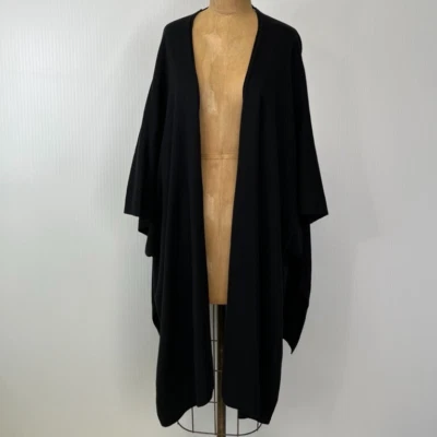 Lululemon Wrap Women One Size Cardigan Open Scarf Low Back Free To Coast Core Ex - Image 1 of 4