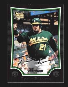 2009 Bowman Draft Picks & Prospects RC #BDP15 Tommy Everidge