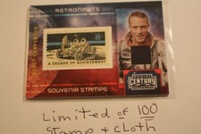 SCOTT CARPENTER ASTRONAUT Mercury Century 078/100 Relic cloth 2010 Photo US 