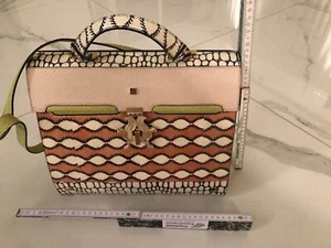 Handtasche Damen Giancarlo Petriglia IT org. Preis € 2.500 Leder Schlange - Bild 1 von 6