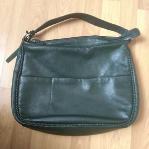 Tula Real Leather Women's designer green Handbag - Picture 1 of 12