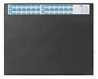 Durable Desk Mat with Annual Calendar Black   65 x 52 cm   Pack of 1   Anti-Glar