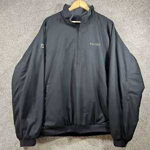 Footjoy Jacke Herren XXL Mikrosueed Wende Fleece Golf Bomber Vintage - Bild 1 von 14