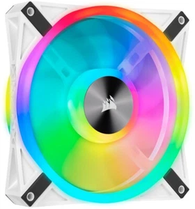 Corsair iCUE QL140 RGB 140mm PWM White Case Fan Quiet Cooling 14cm - Picture 1 of 1