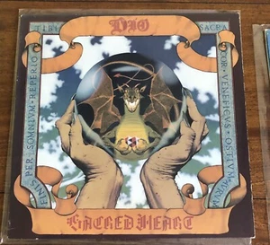 Dio Sacred Heart Vinyl 1985 Warner Bros Columbia House Used/Good + - Picture 1 of 11