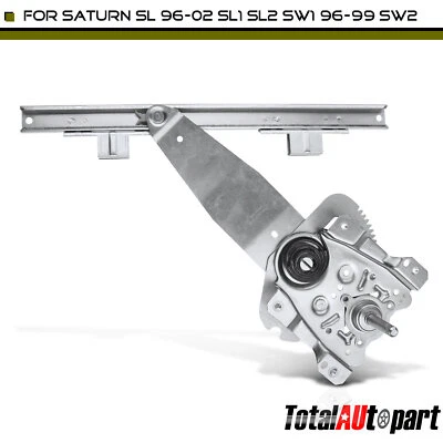 Regulador de ventana manual para Saturn SL SL1 SL2 SW1 SW2 L4 1,9 L lado trasero derecho Foto 1 de 4