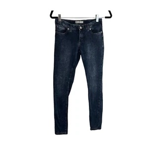 Levi's 710 Knit Jeans Acid Wash Skinny Stretch Youth Size 14 Regular - Picture 1 of 9