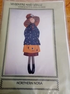 WHISKERS & WINGS NORTHERN NORA RAG DOLL SEWING PATTERN - Picture 1 of 4