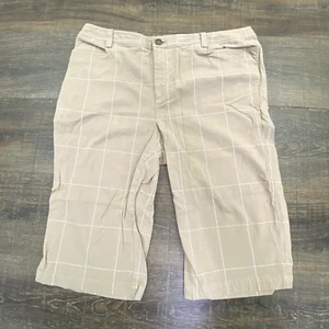 First Issue Women's Shorts Bermuda Tan 10 B921 - Picture 1 of 10