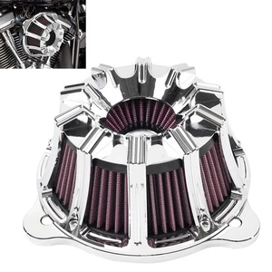 Air Cleaner Intake Filter Kit For Harley Touring Road King Street Glide 2008-16 - Picture 1 of 11