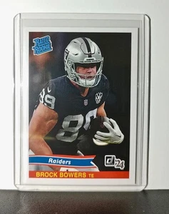 Brock Bowers Rookie 2024 Panini Rated Rookie Retro NFL #15 LV Raiders 1 of 890 - Picture 1 of 6
