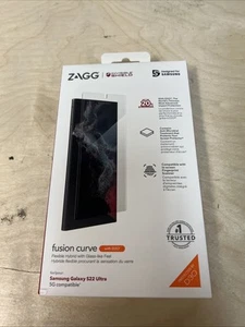 NEW ZAGG Invisible Shield Fusion CURVE D30 for Samsung Galaxy S22 ULTRA - Zdjęcie 1 z 3