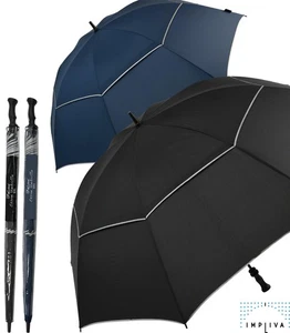 Falcone® XXL 140 cm Golfschirm Damen Herren Partner-Stockschirm XXL groß leicht - Bild 1 von 15