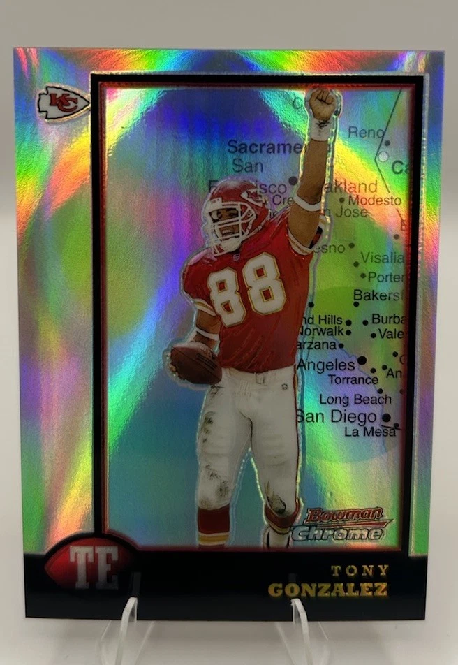 Bowman Chrome Tony Gonzales 1998 refractor interestatal patio Foto 1 de 2