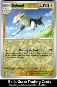 Boltund #059/162 SV05: Temporal Forces Pokemon Uncommon Reverse Holo - Picture 1 of 2