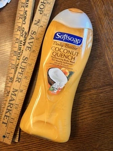 Jabón Suave Manteca Corporal COCONUT QUENCH Jabón Corporal Hidratante Suave y Suave 15oz - Imagen 1 de 5