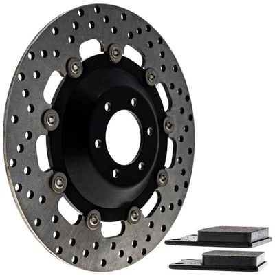 NICHE Front Left Brake Rotor Pad Kit for Suzuki RG250 69102-05810 Semi Metallic - Image 1 of 4