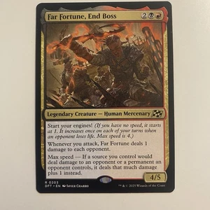Far Fortune, End Boss [Aetherdrift] MTG - Picture 1 of 2