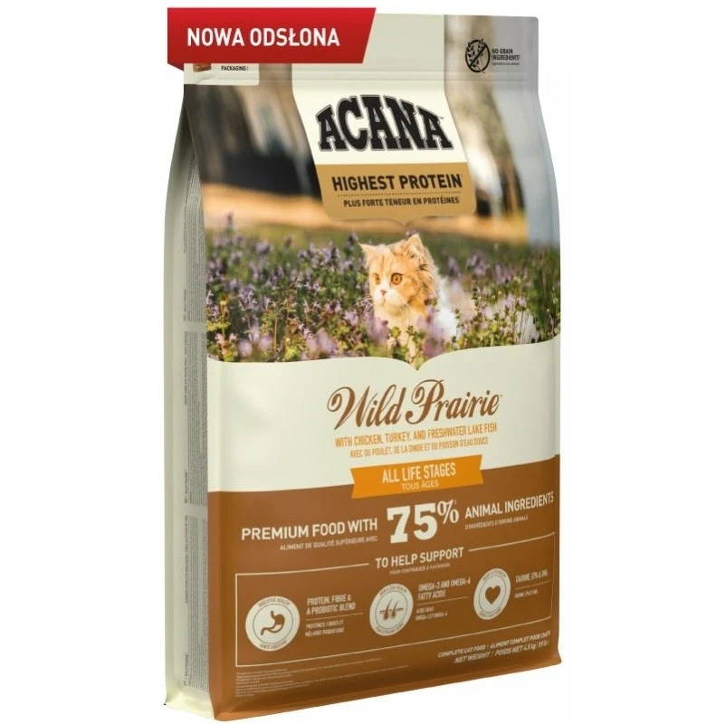 064992714581 ACANA Wild Prairie - trockenfutter für Katzen - 4,5kg ACANA - Bild 1 von 1