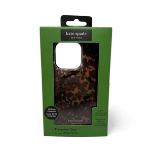 X7-O Kate Spade New York Magsafe Case Apple iPhone 15 Pro - Tortoise - Picture 1 of 6
