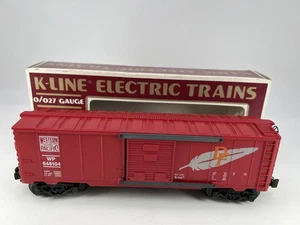 K-Line #K648104 O Gauge WP Box Car Red w/ Box Good - Picture 1 of 8