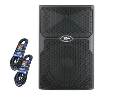 Peavey PVXp 10 10" Bluetooth Powered Loudspeaker + 2 XLR Cable - Image 1 of 4