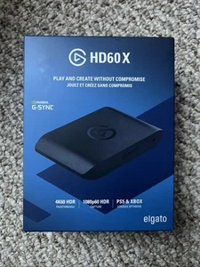 Elgato HD60 X Game Capture Card for Gaming Stream & Recording NIB New In Box USA - Bild 1 von 5