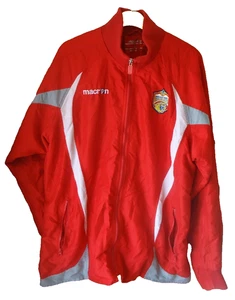 Wakefield Trinity Wildcats Rugby Full Zip + Pockets Jacket Coat Macron Size L (4 - Picture 1 of 6