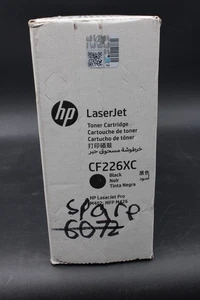 Genuine HP CF226XC - Black Toner Cartridge - Sealed Damage box - Picture 1 of 4