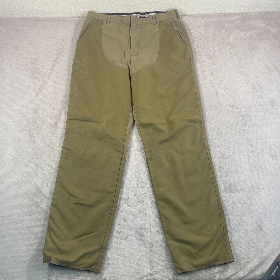 Pantalones de campo de caza LL Bean Gore Tex Upland Briar para hombre 36x36 cazadores forrados en verde Foto 1 de 4
