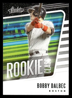 2021  Panini Absolute #RC-13 Bobby Dalbec Rookie Class Green Red Sox - Image 1 of 2