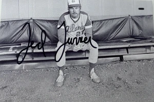 Foto autografiada 6x4 de Joe Charboneau ex jugador de MLB - Imagen 1 de 2
