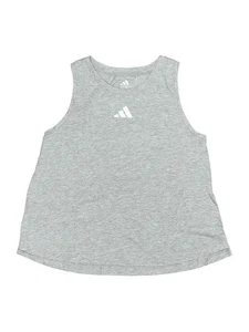 Adidas Girls Silver Active Tank 7 - Picture 1 of 2