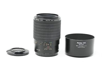 Mamiya 645 Macro MF 120mm f/4 Lens For AF AFD II III (#B20) - Image 1 of 4
