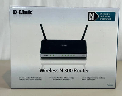 D-Link DIR-615-CS 300 Mbps 1-Port 10/100 Wireless N Router - Image 1 of 4