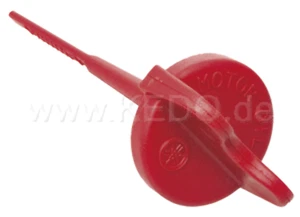 Oil Dipstick TT500 XT500 Red OEM Reference # 583-21771-00 - Picture 1 of 1