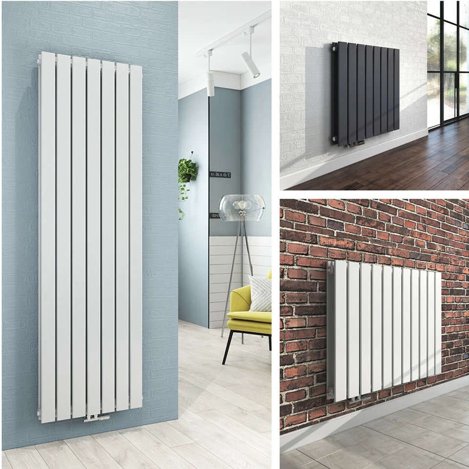 Design Heizkörper Flach Wandheizkörper Paneelheizkörper Horizontal/Vertikal - Bild 1 von 4